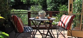 Terrasse vue sur jardin