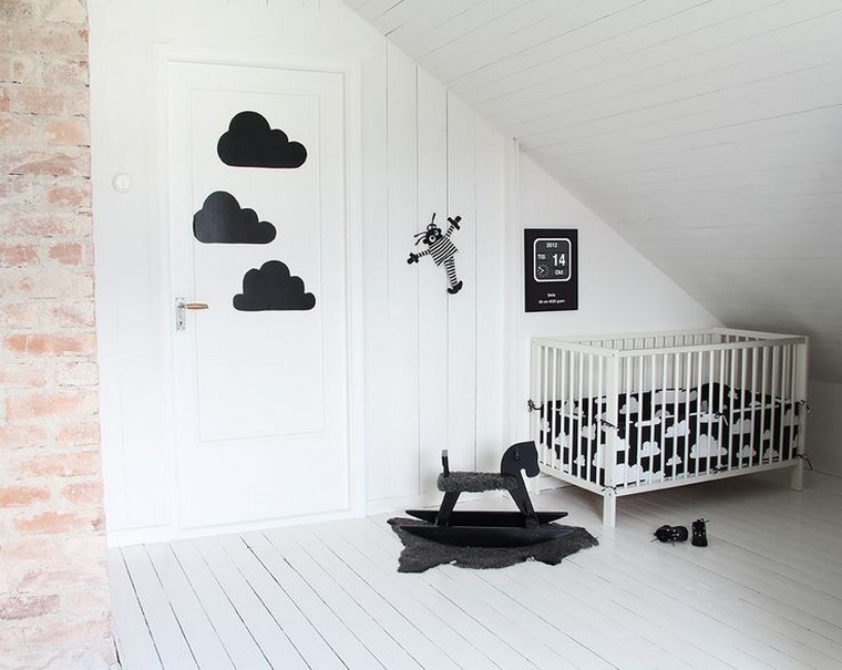 Style Scandinave Pour Decorer La Chambre Bebe Fille Et Garcon Maison Et Sante